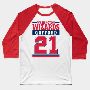 Washington Wizards Gafford 21 Limited Edition Baseball T-Shirt